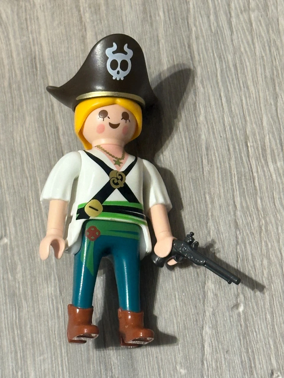 Lote de 6 figuras Playmobil Piratas – capitán, pirata, armas y accesorios – photo 2